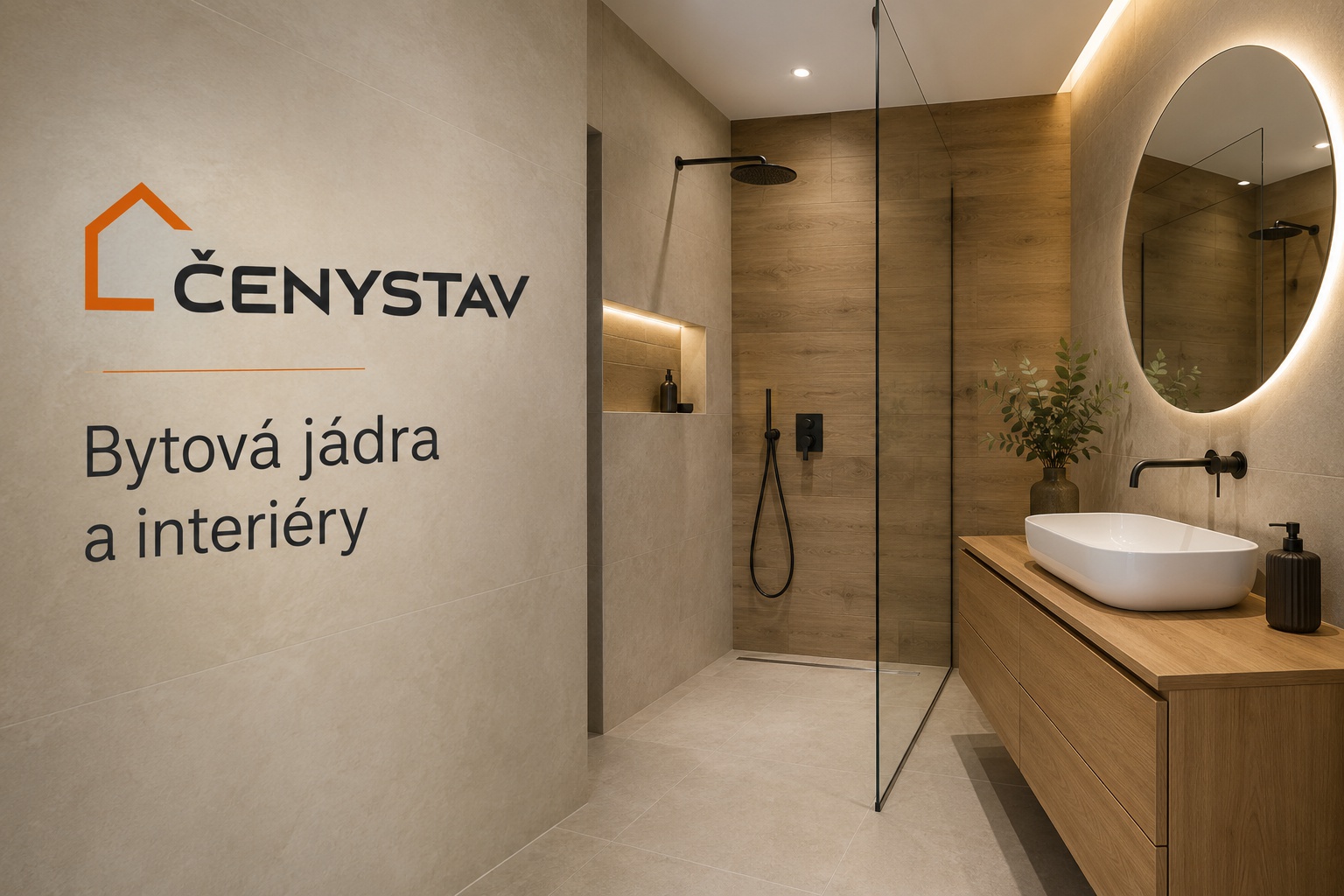 Bytová jádra a interiéry