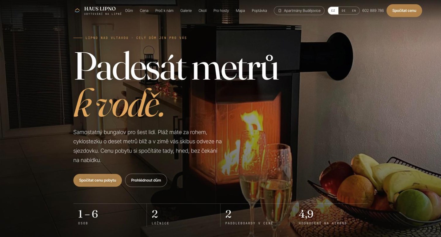 Správa webu: provoz, zálohy, úpravy a měsíční přehled