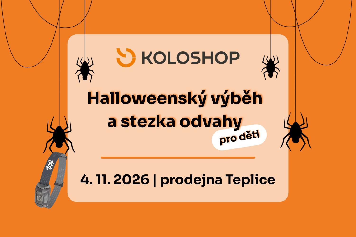 Halloweenský výběh a stezka odvahy