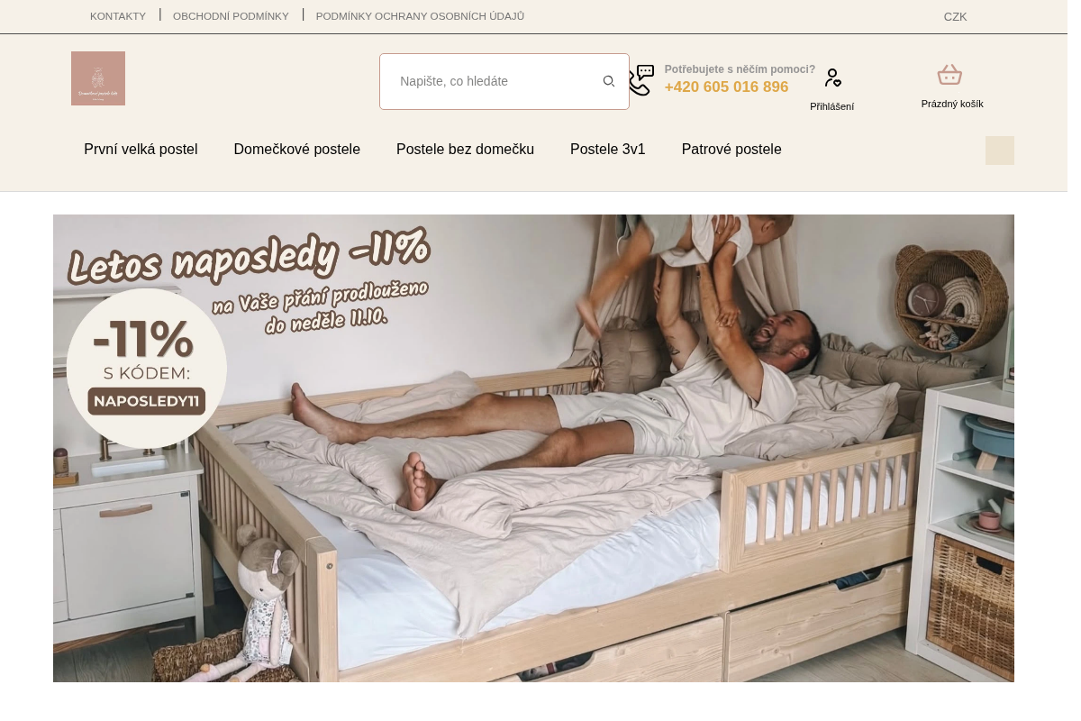 DomeckovePosteleKids.cz