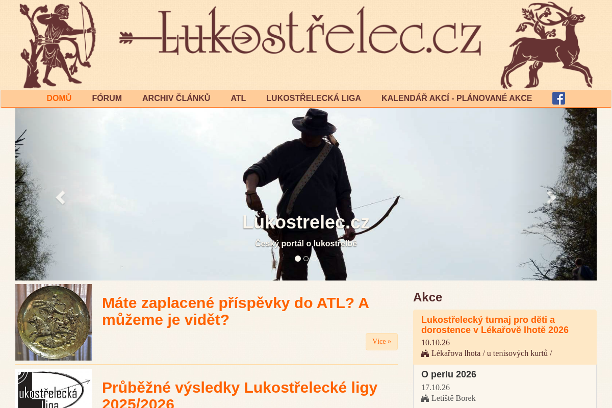 Asociace tradiční lukostřelby ČR - Lukostřelec.cz
