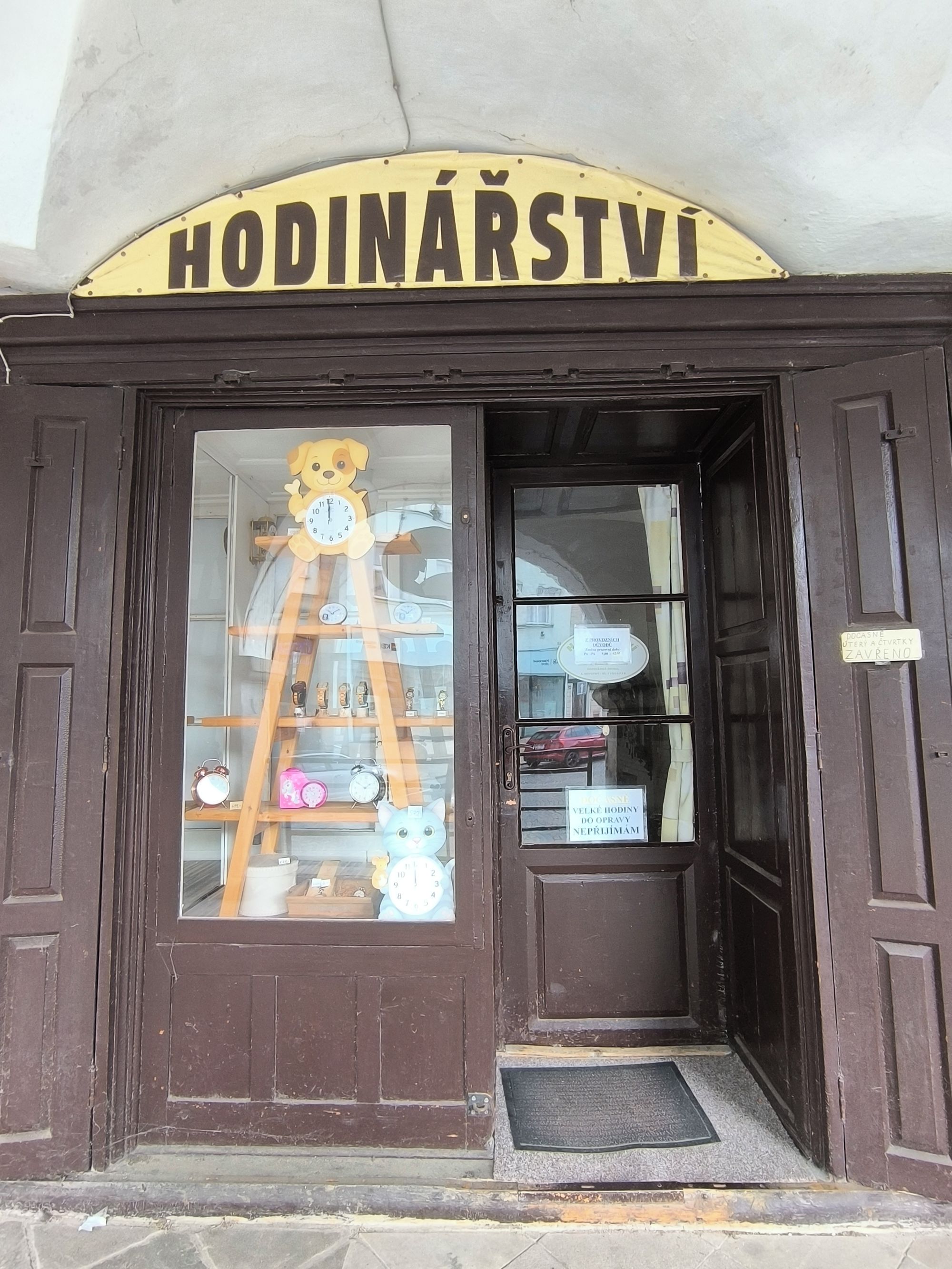 Hodinářství J. Novotný foto 1