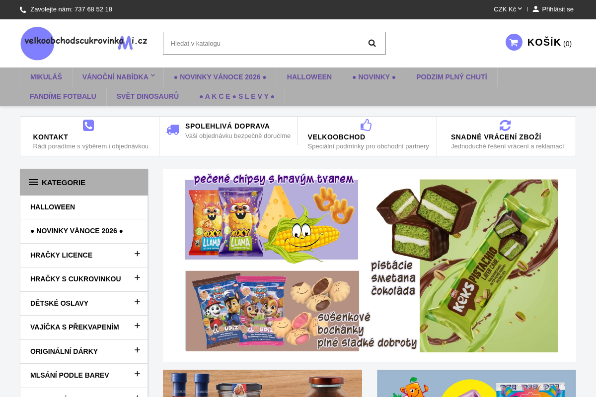 Velkoobchodscukrovinkami.cz