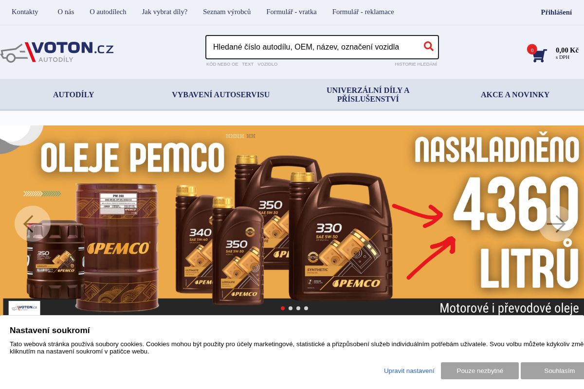 Voton.cz autodíly
