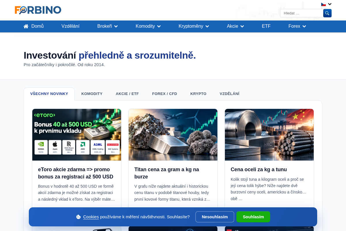 ForBino.com - Forex & Binární opce