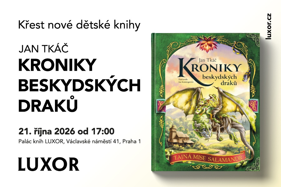 Křest knihy Kroniky beskydských draků Jana Tkáče