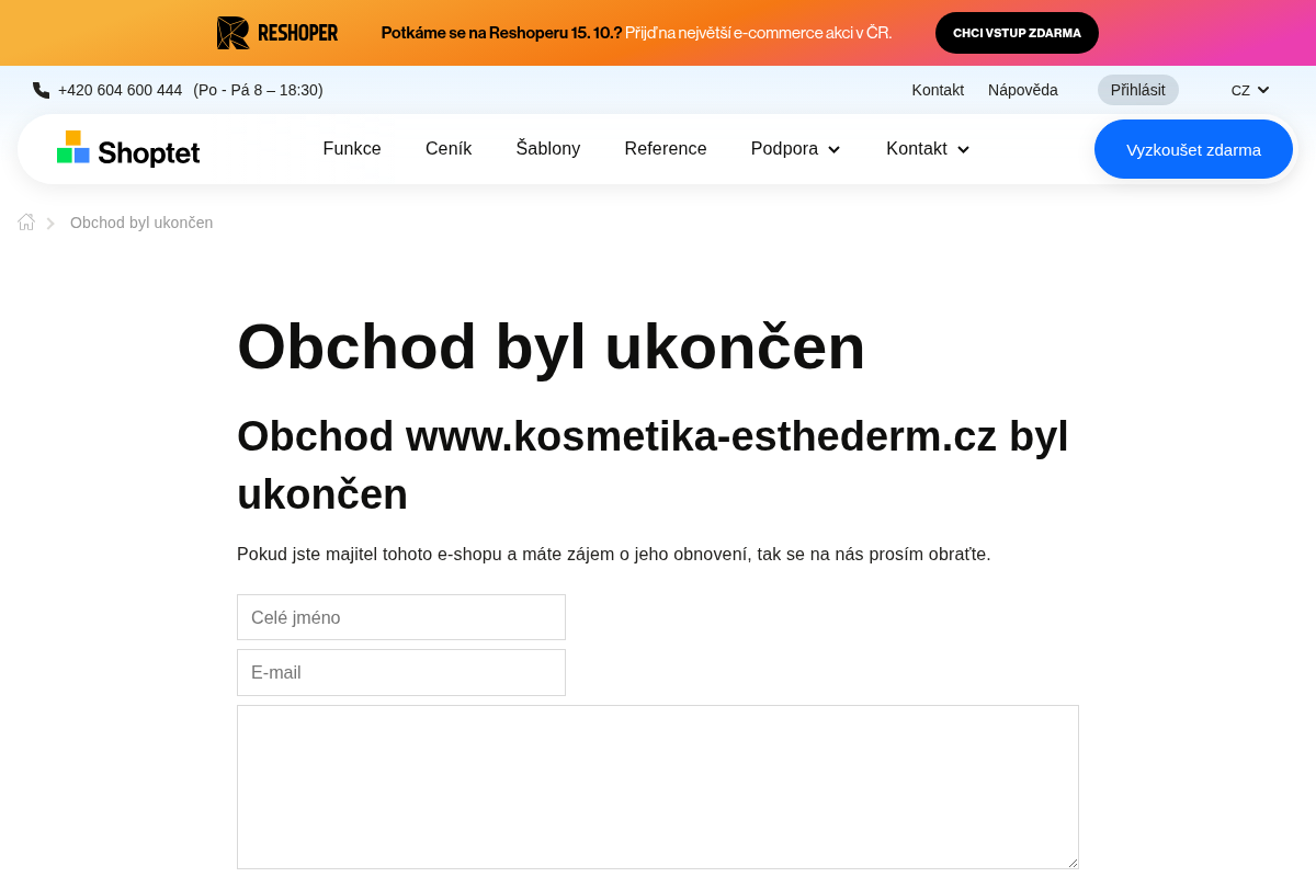 Kosmetika-esthederm.cz