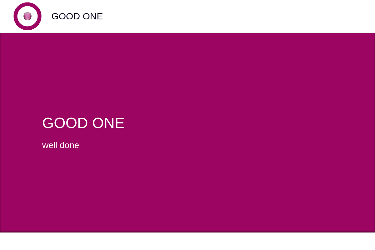 GOOD ONE, s.r.o.