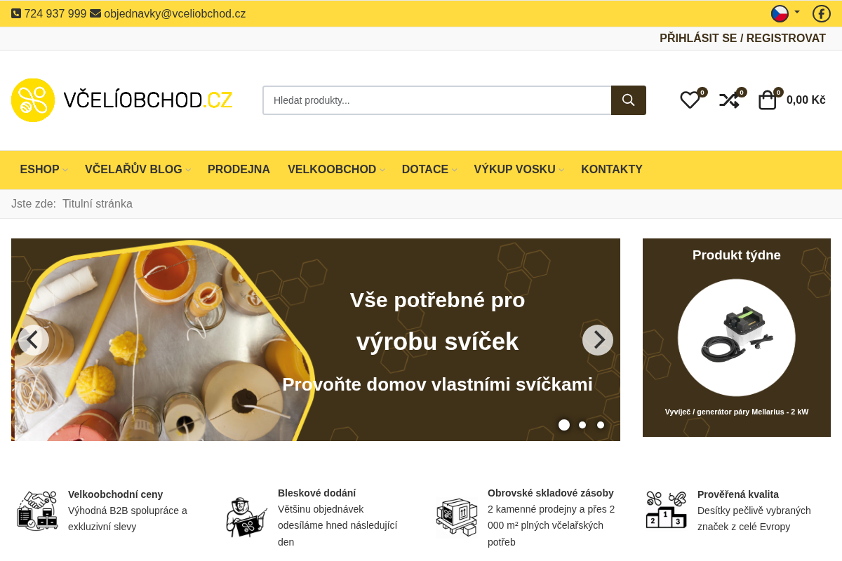 Včelí obchod