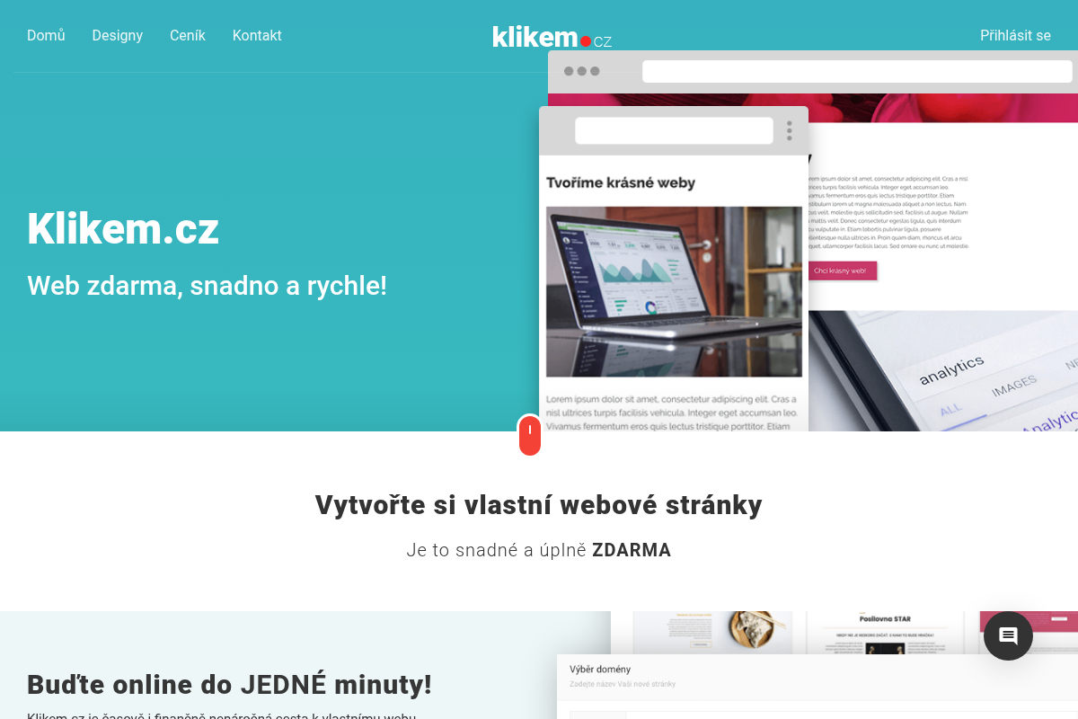Web klikem