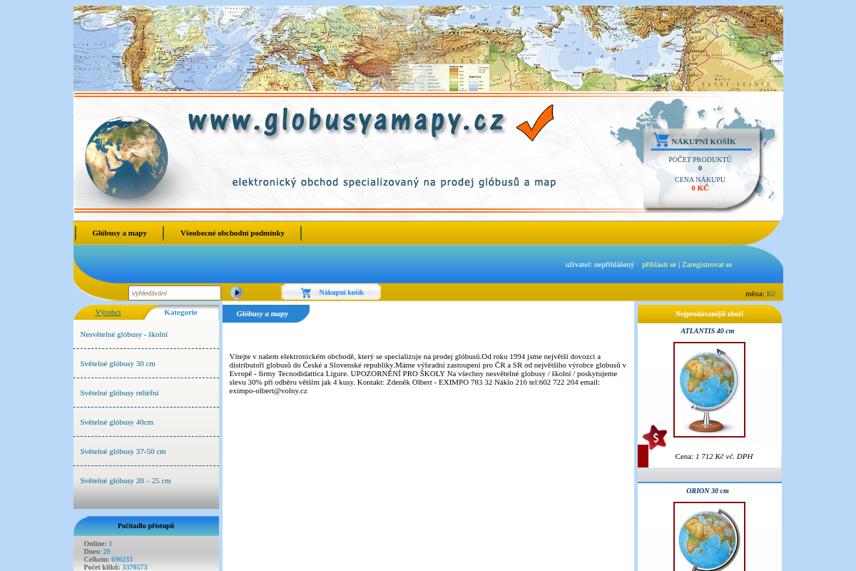 Globusyamapy.cz