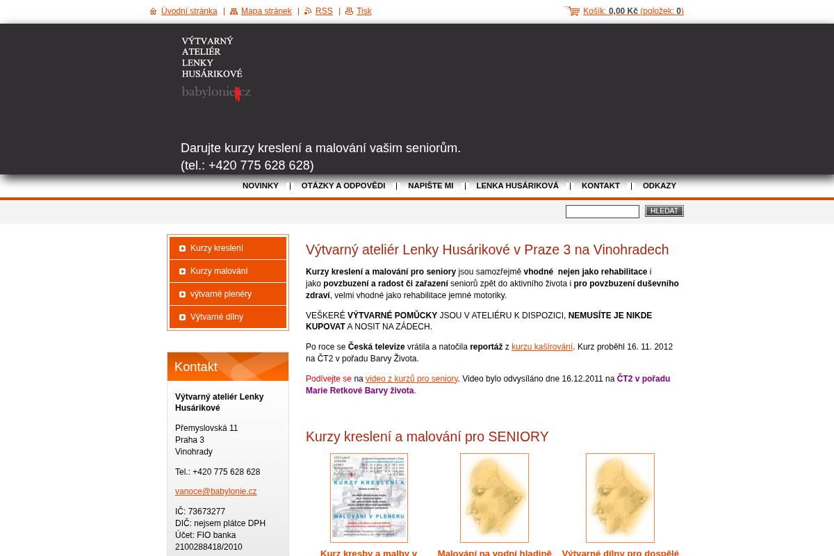 Výtvarný ateliér Lenky Husárikové