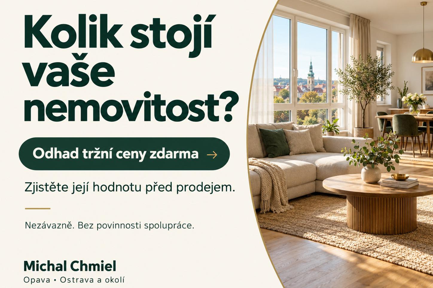 Odhad tržní ceny nemovitosti zdarma