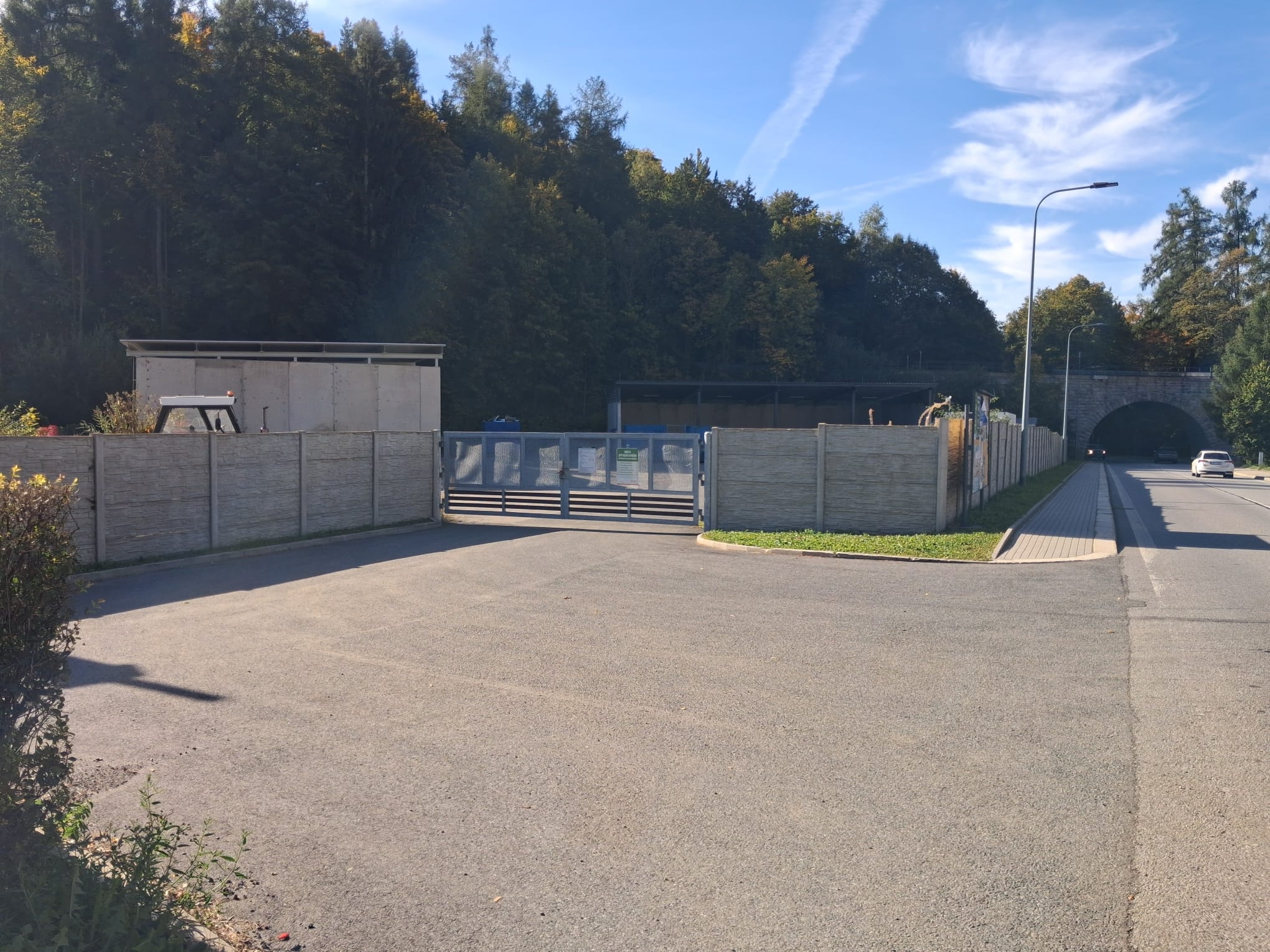 Město Desná - Sběrný dvůr foto 2