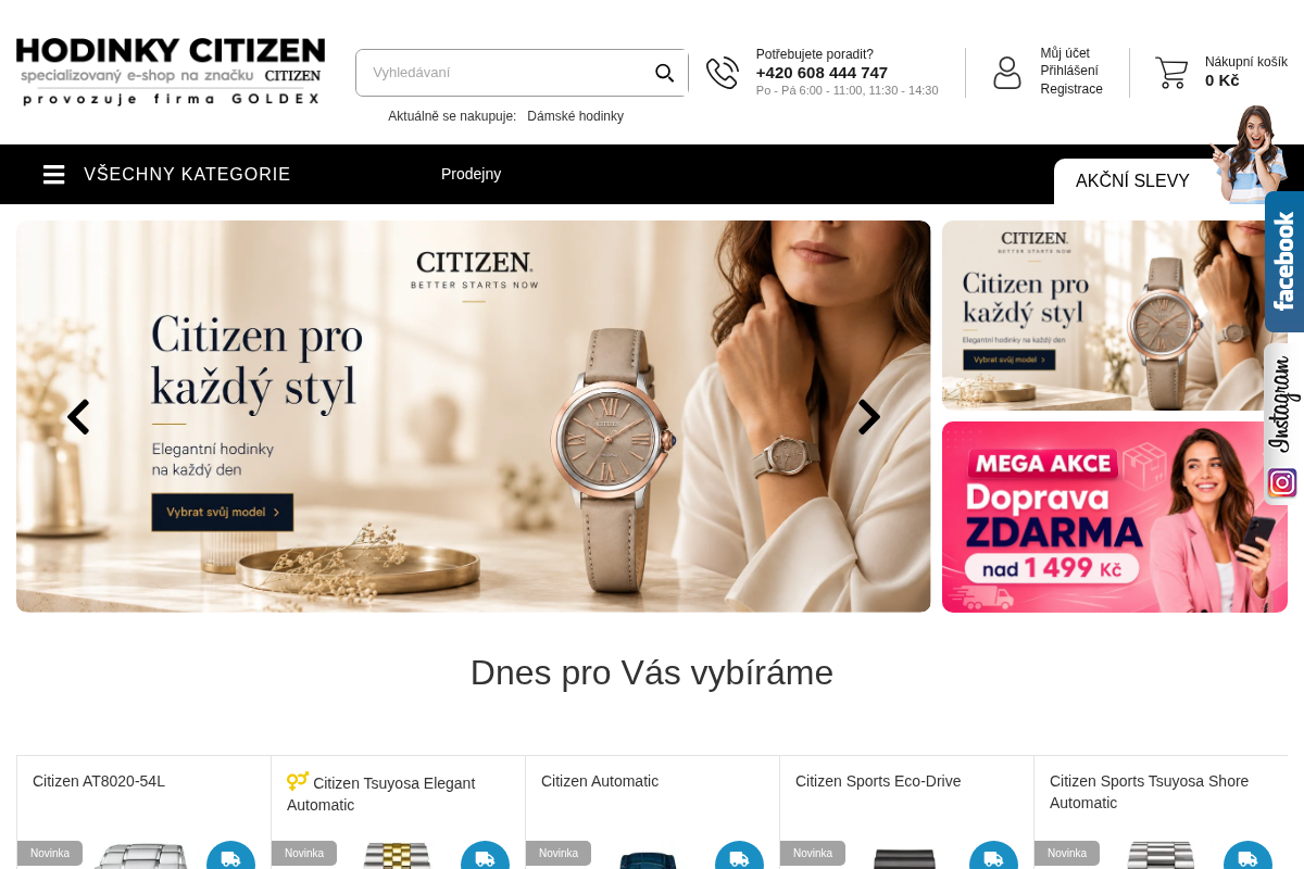 Hodinky-citizen.cz