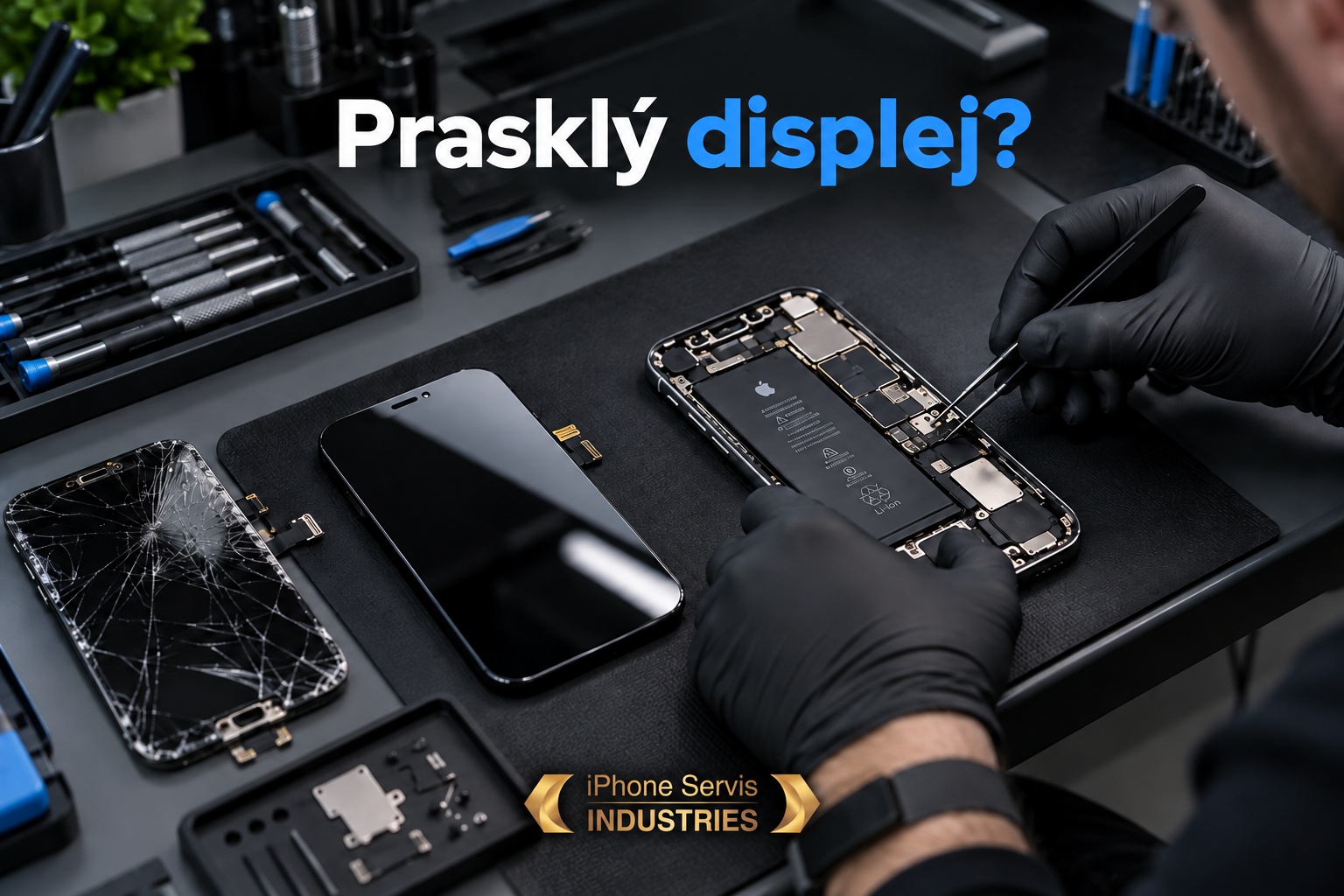 Prasklý displej?