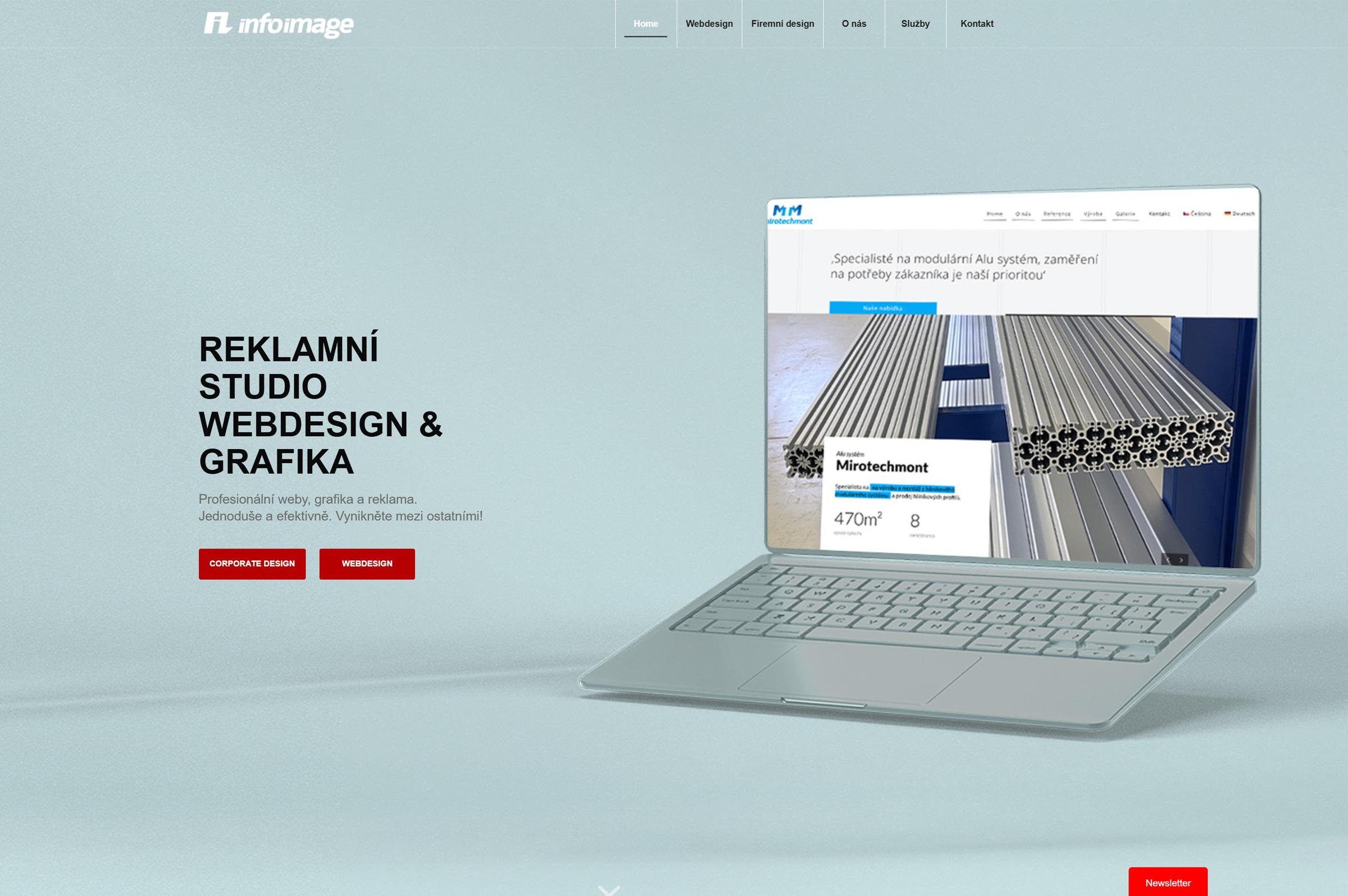 Infoimage - grafické studio. Webdesign, reklama, grafika.