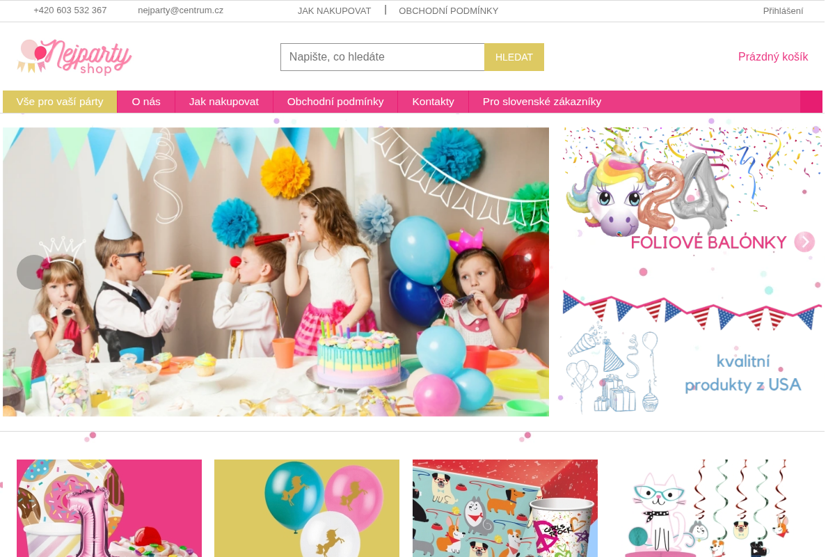 Nejparty shop.cz