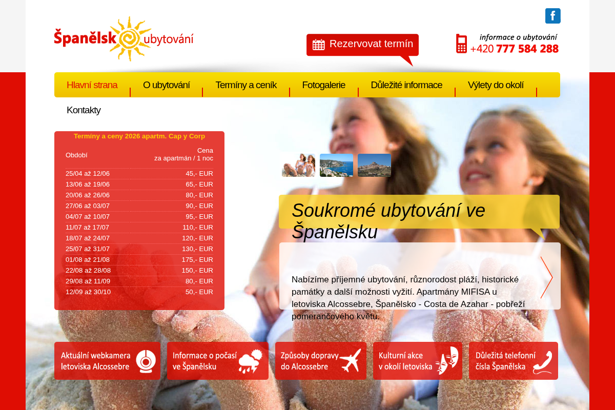 Spanelsko-ubytovani.cz