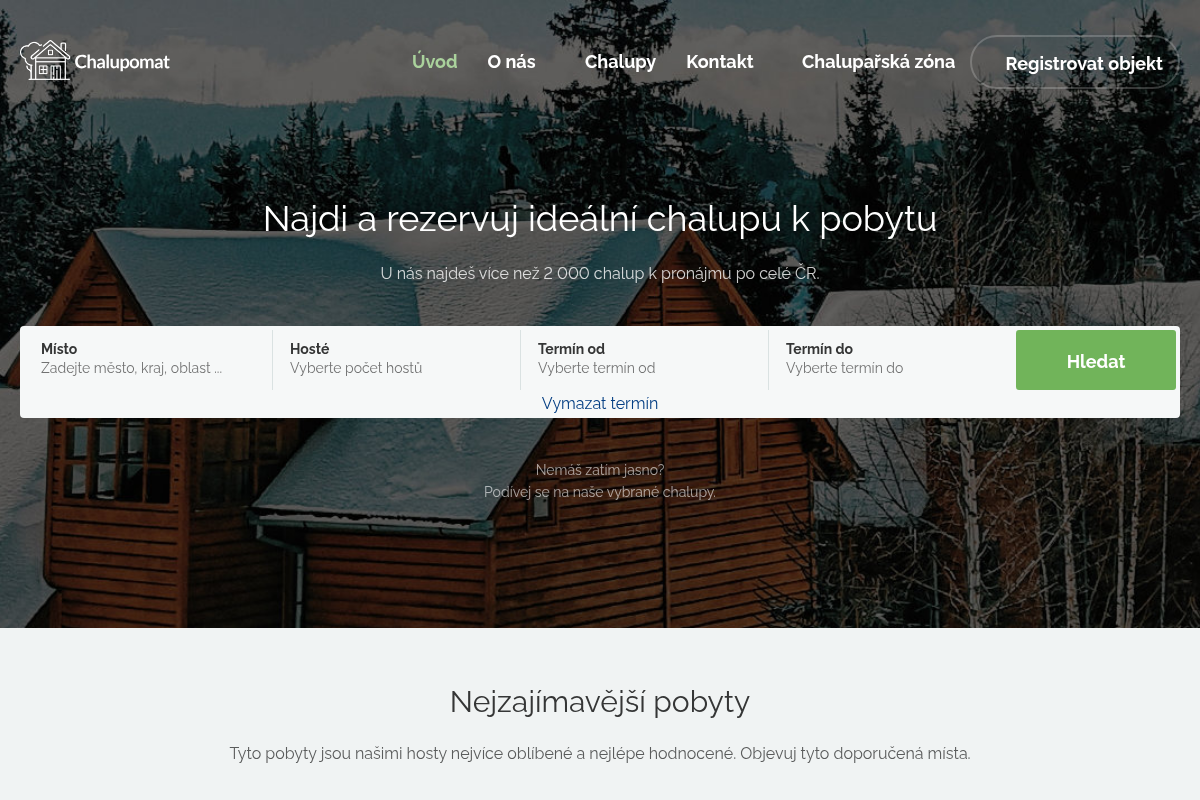 Chalupomat.cz