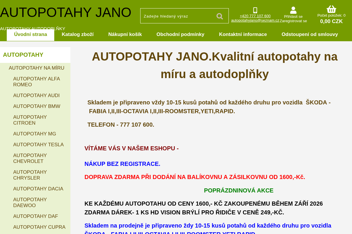 Autopotahyjano.cz