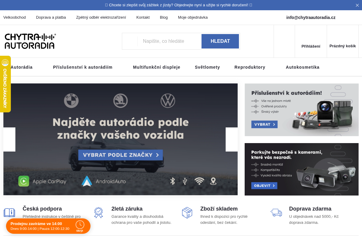 Chytraautoradia.cz