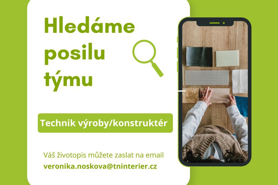 Hledáme technika výroby / konstruktéra
