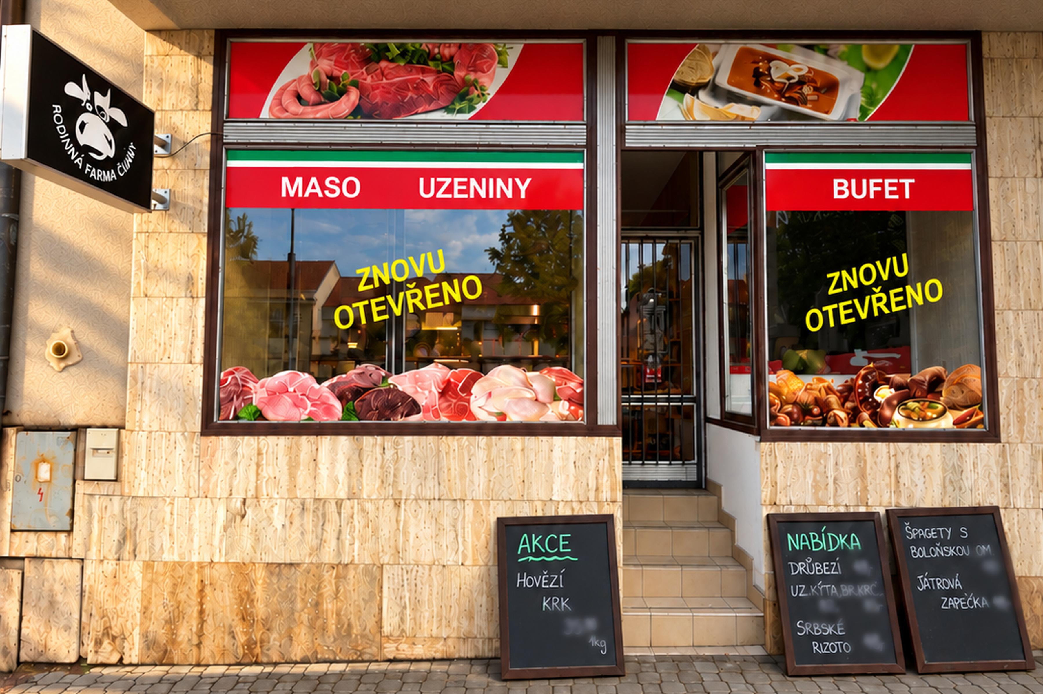 Farmářský obchůdek Čunát