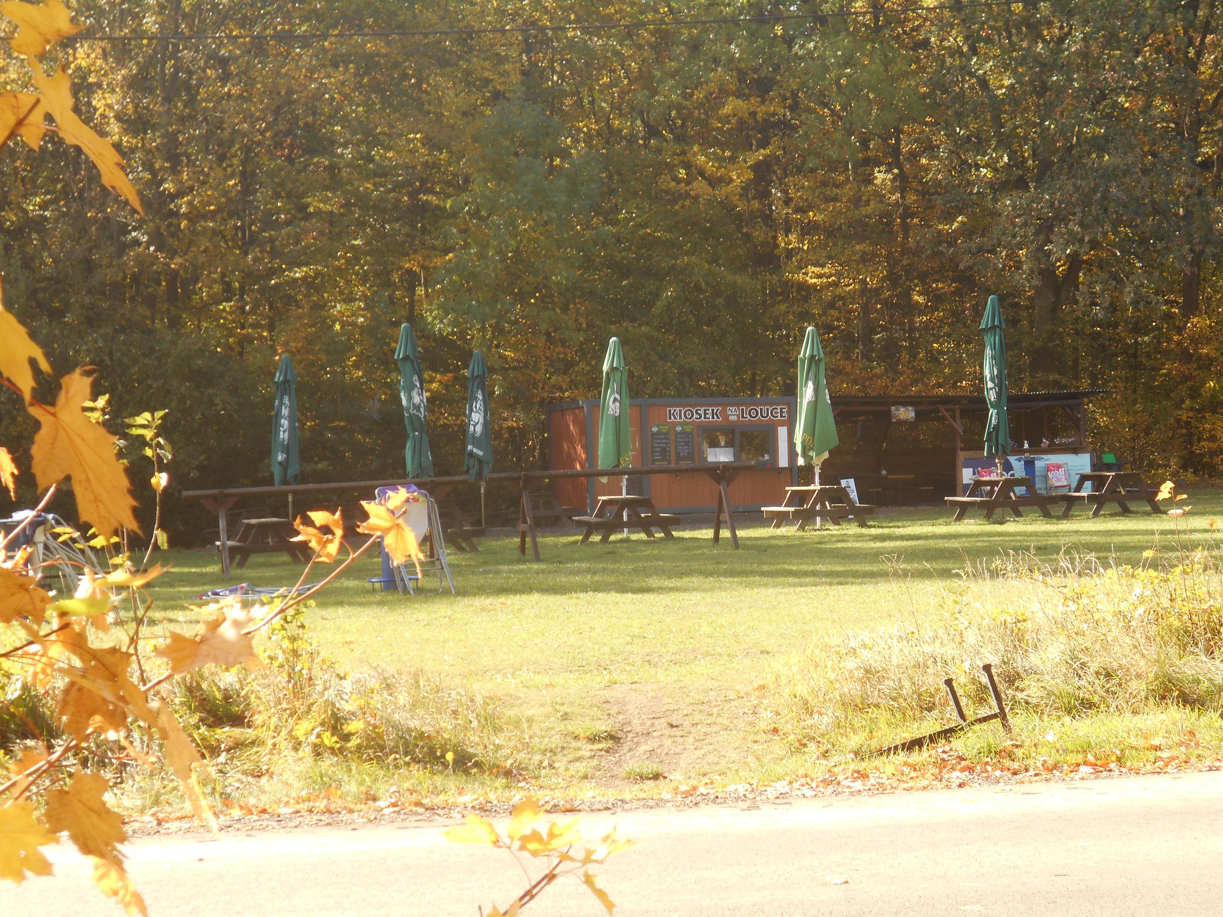 Kiosek na Louce