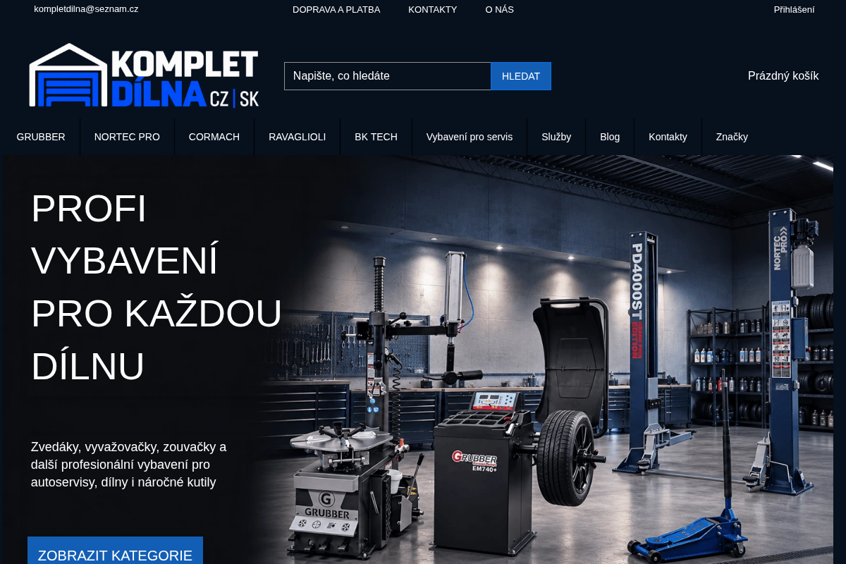 KOMPLET DÍLNA CZ SK