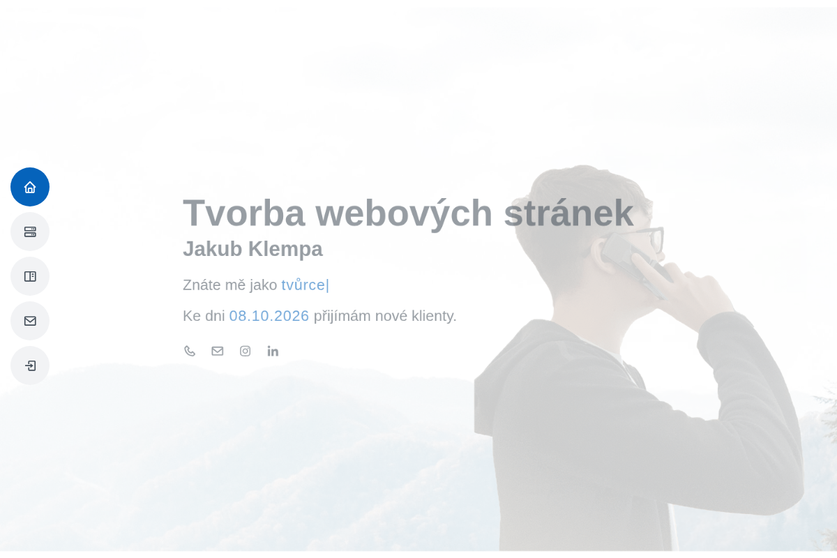 Jakub Klempa | Tvorba webových stránek, Digitální marketing