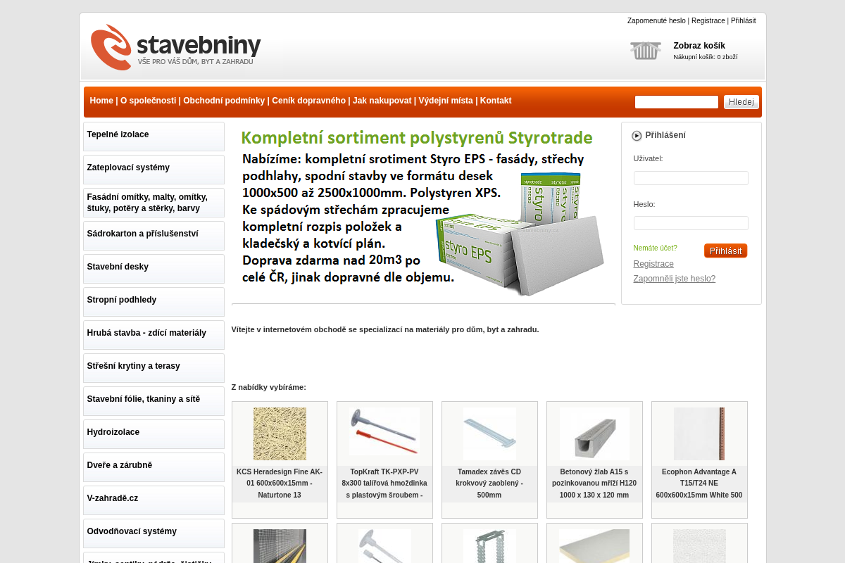 E-stavebniny.cz