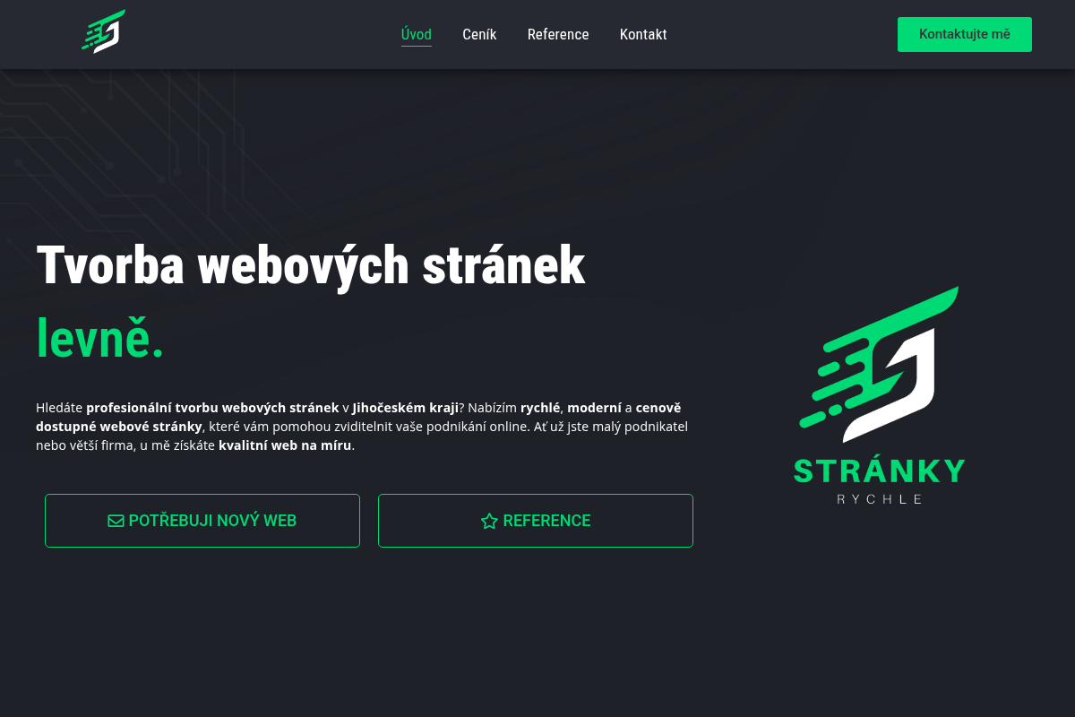 Adam Prošek - STRÁNKY RYCHLE
