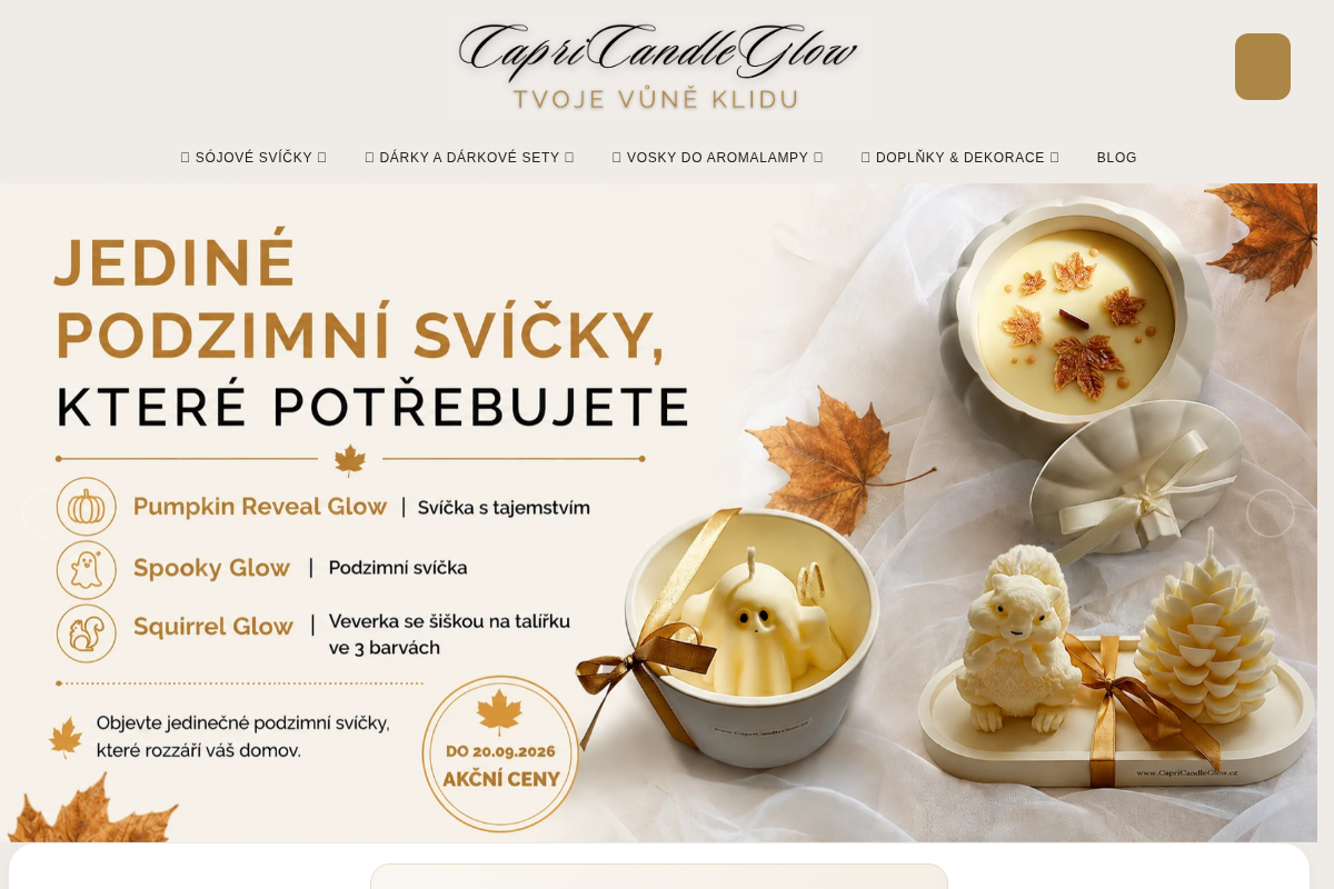 Capricandleglow.cz