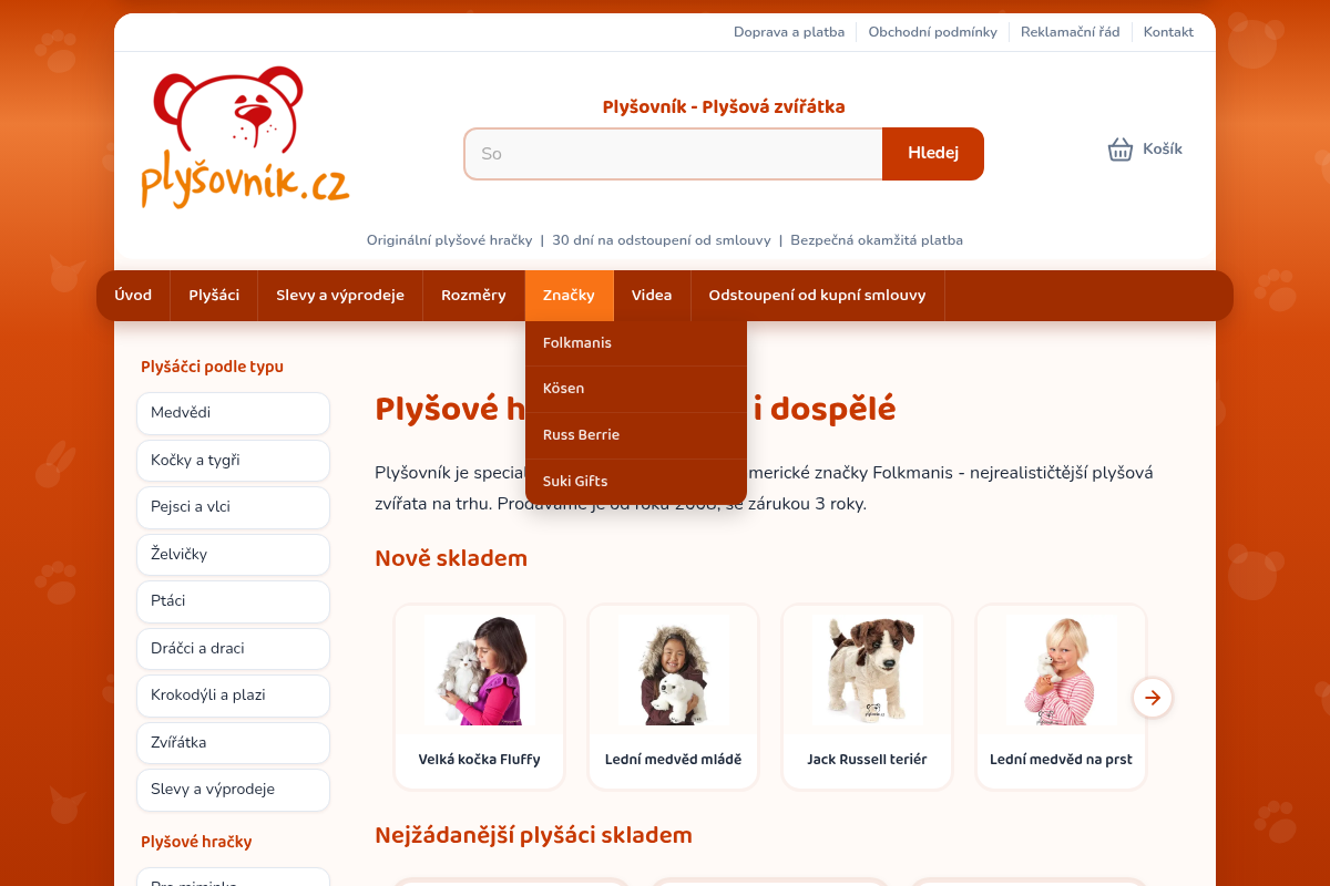 Plysovanek.cz