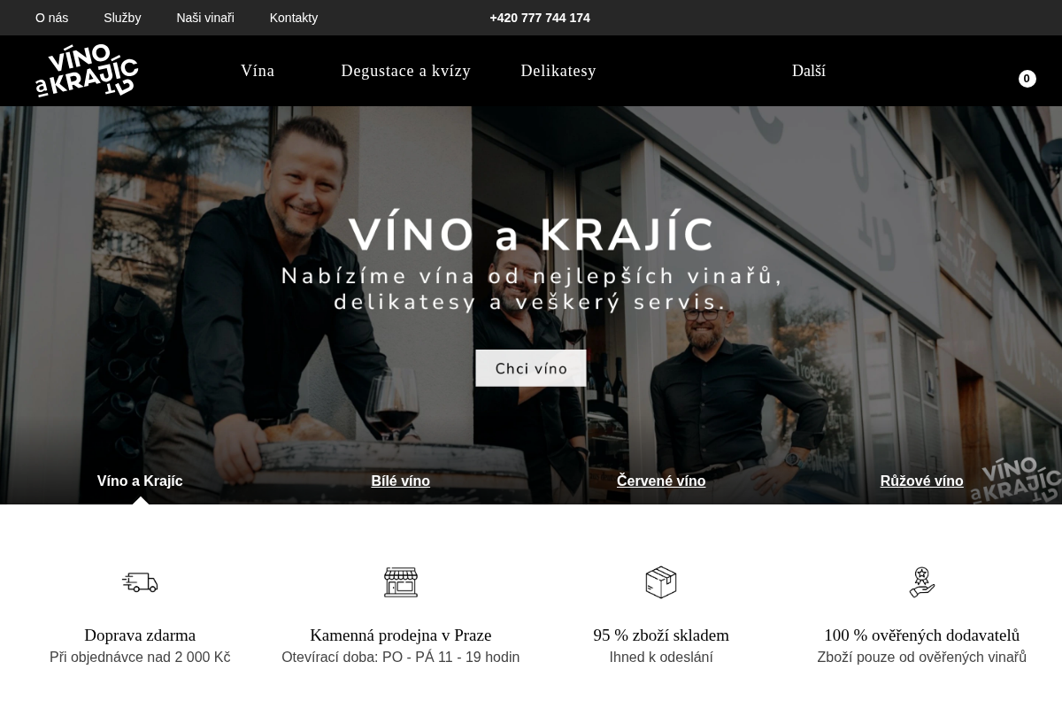 Víno a Krajíc