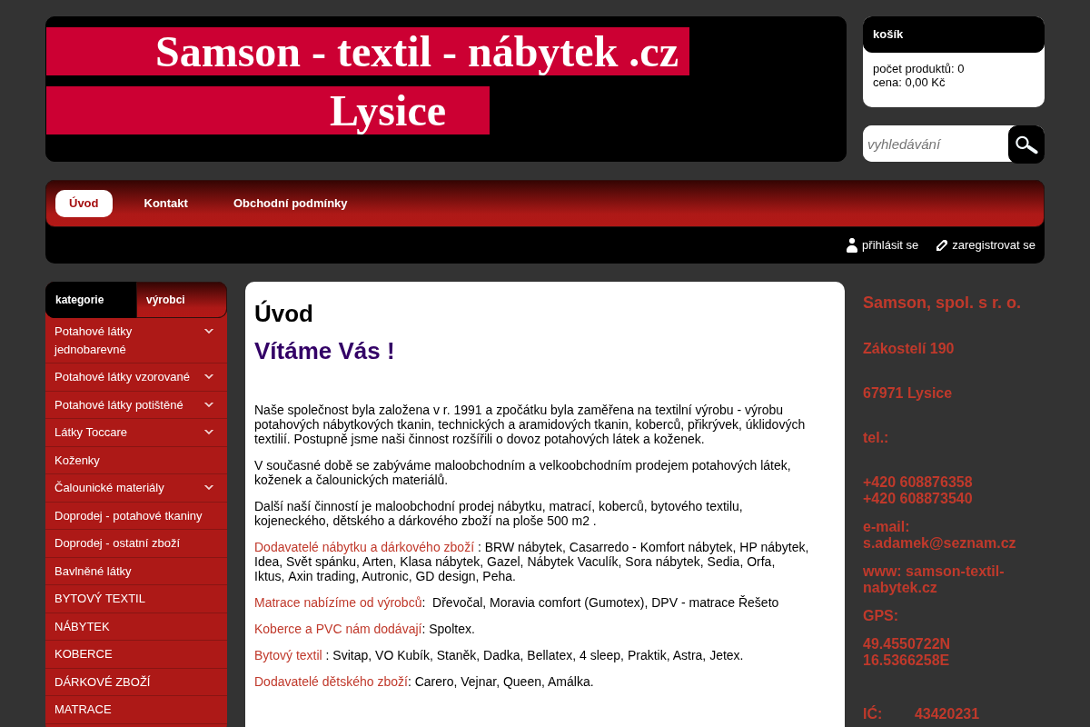 Samson-textil-nabytek.cz