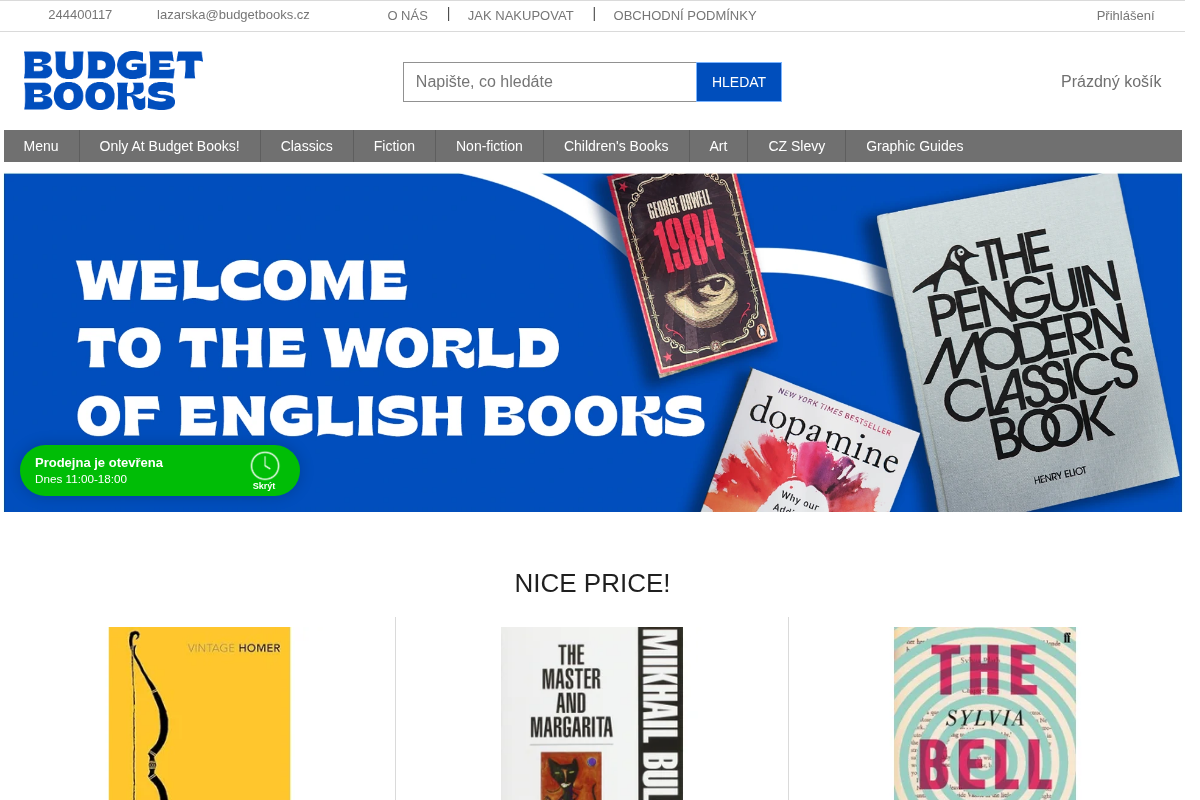 BUDGET BOOKS