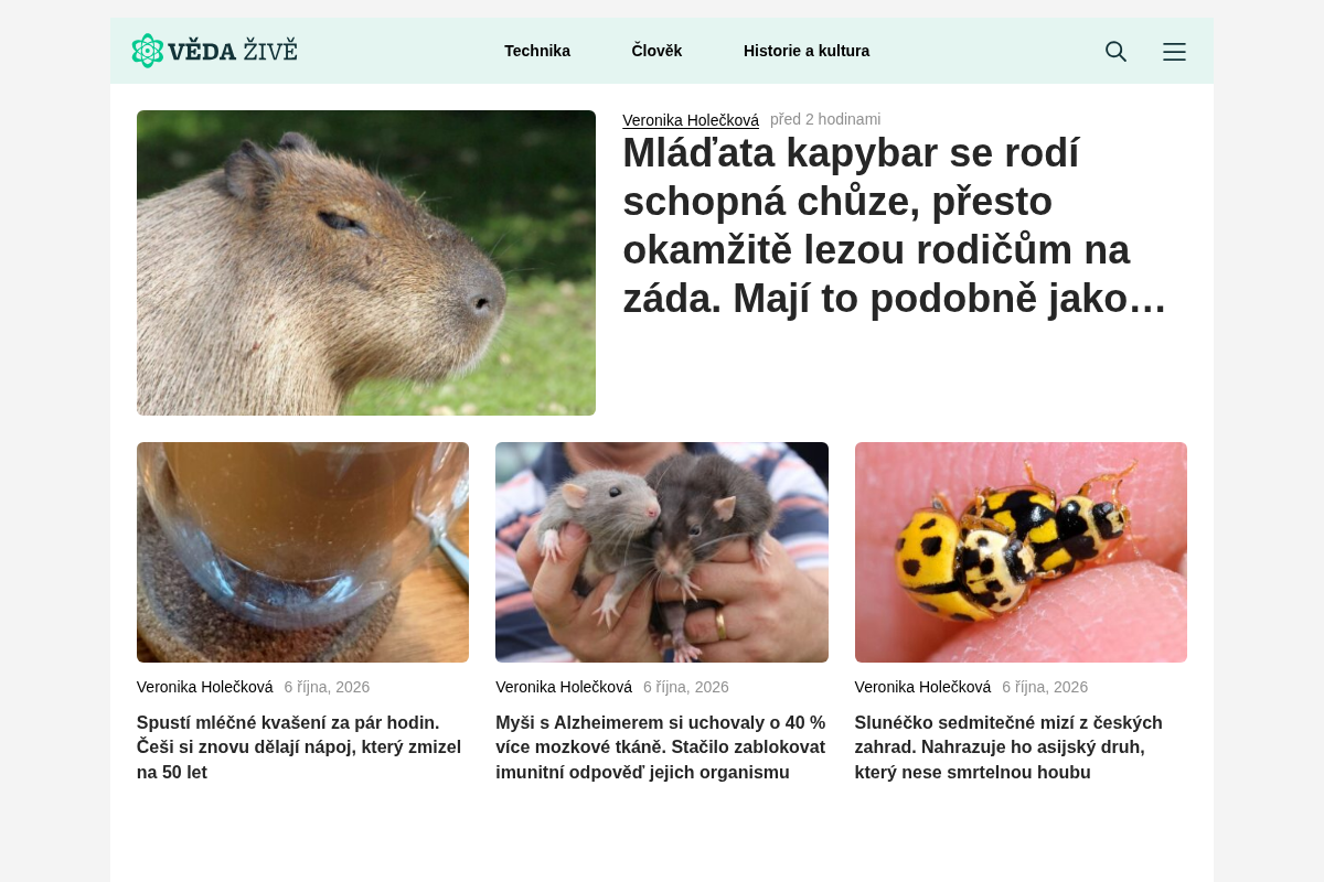 VědaŽivě.cz