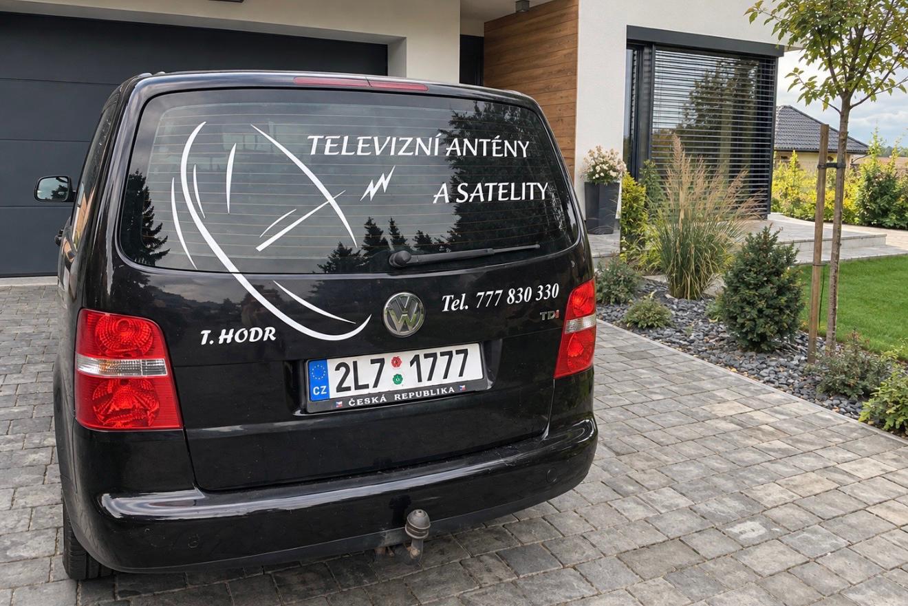 Televizní antény a satelity - T. Hodr