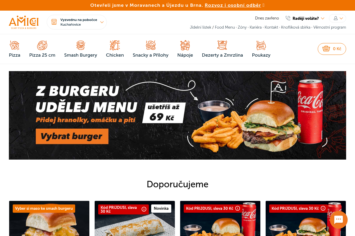 Amici Pizza & Burgers
