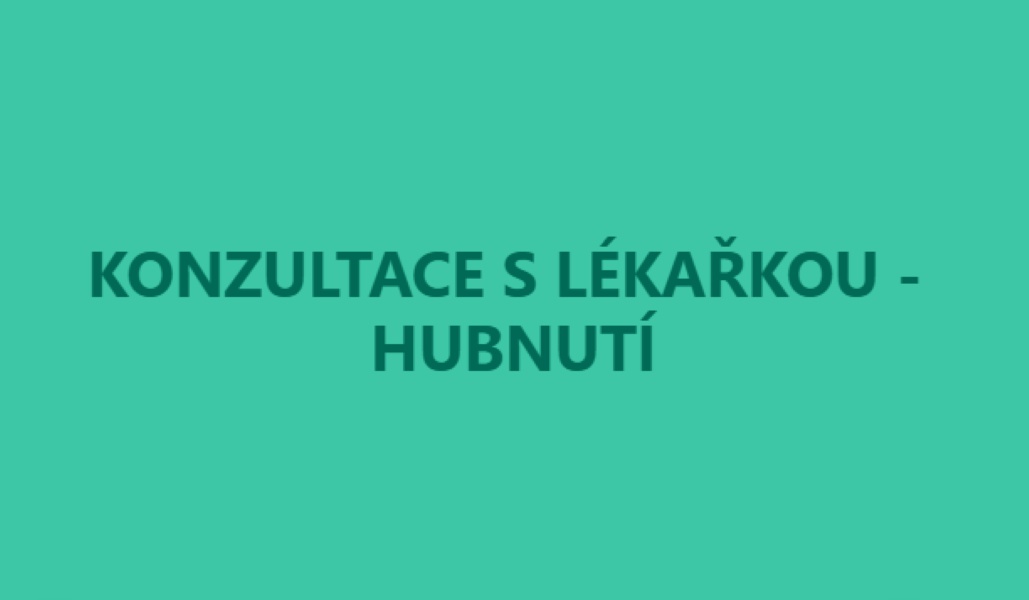 HUBNUTÍ - ODBORNÉ VYŠETŘENÍ