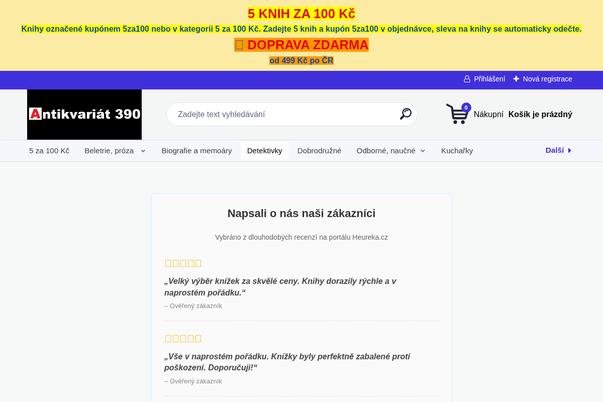 Antikvariát 390