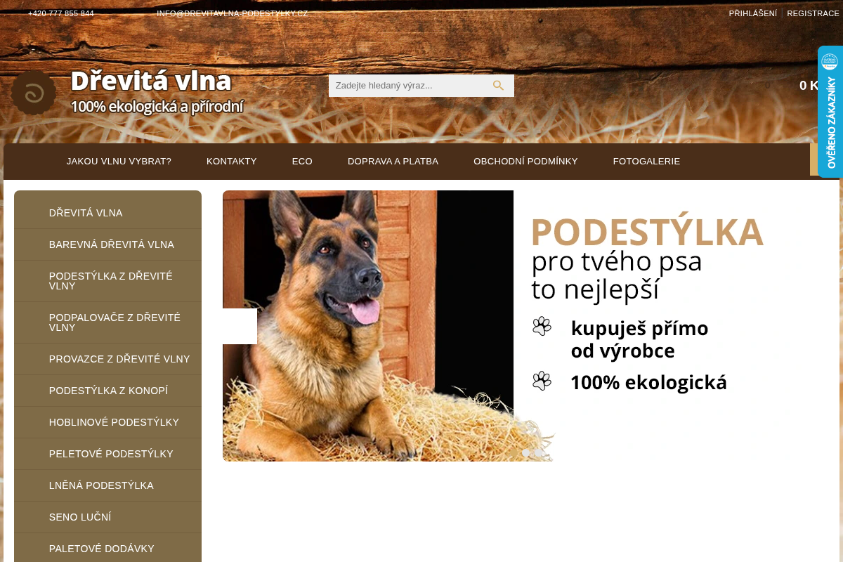 Drevitavlna-podestylky.cz