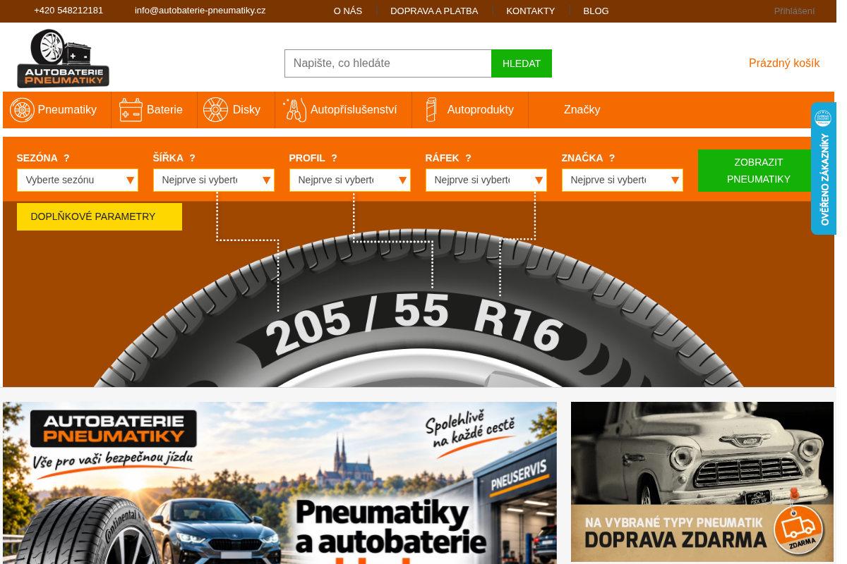Autobaterie-pneumatiky.cz