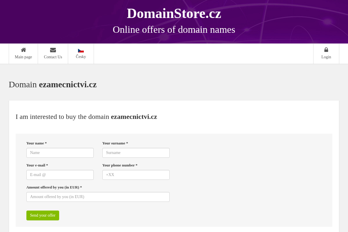 Ezamecnictvi.cz