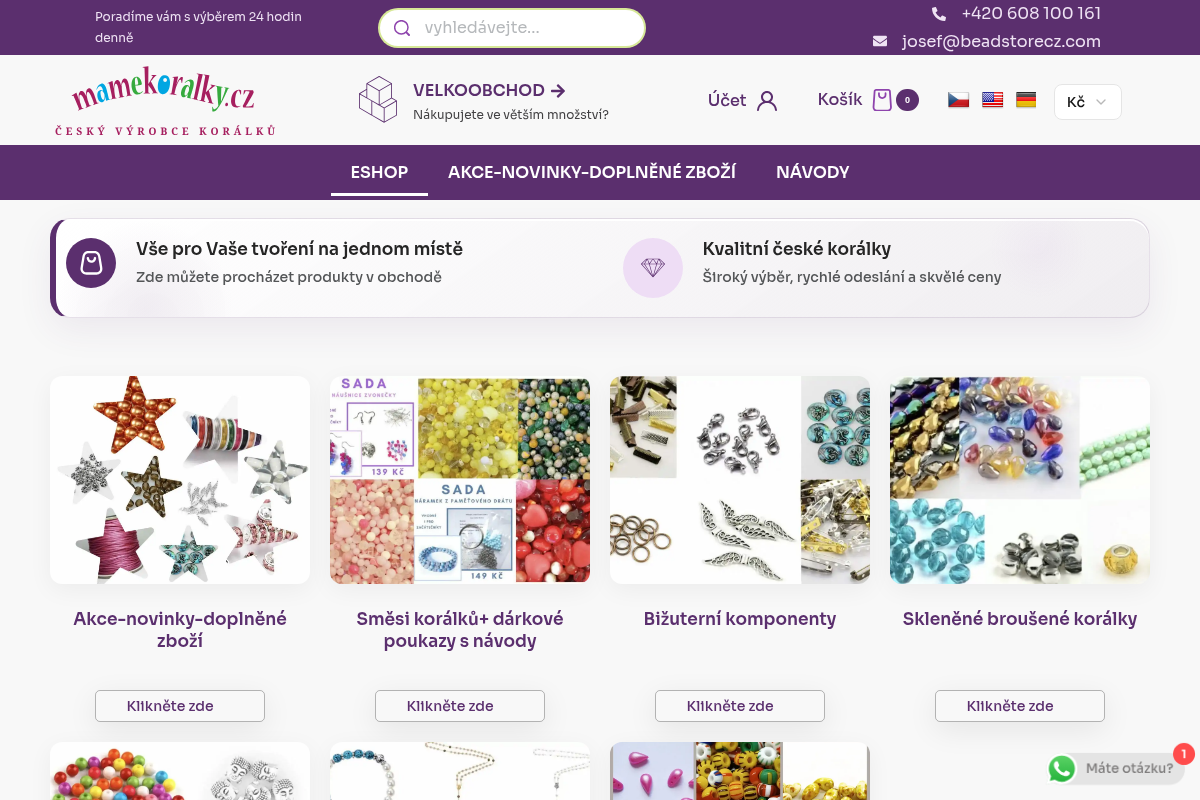 Mamekoralky.cz