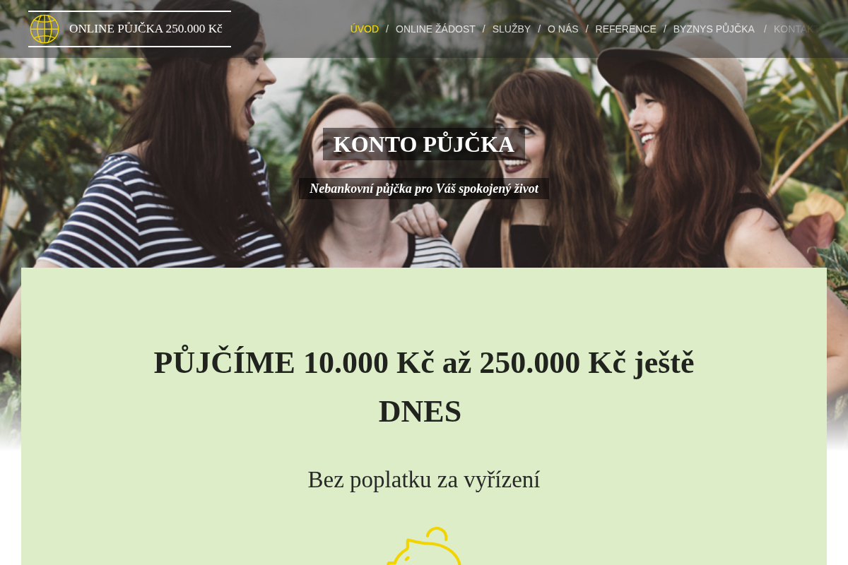 KONTO PŮJČKA