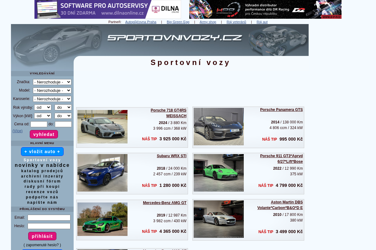 Sportovnívozy.cz