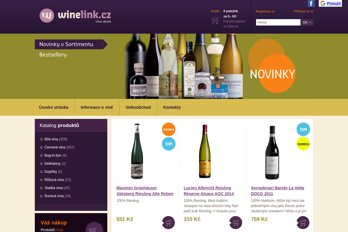 WineCorp a.s. - Winelink.cz